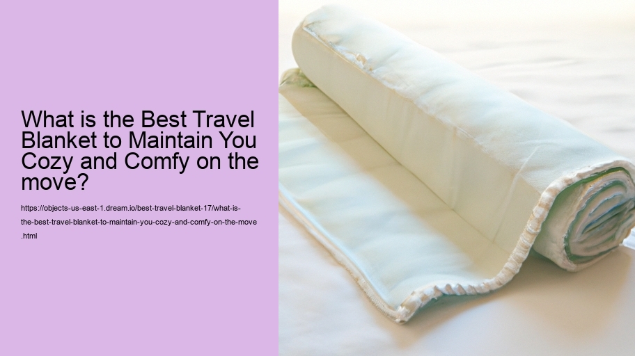 What is the Best Travel Blanket to Maintain You Cozy and Comfy on the move?