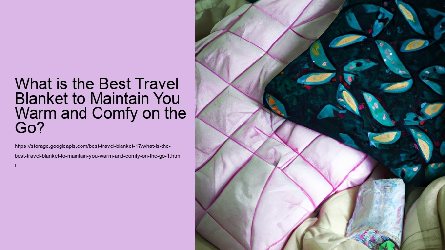 What is the Best Travel Blanket to Maintain You Warm and Comfy on the Go?