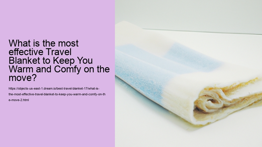What is the most effective Travel Blanket to Keep You Warm and Comfy on the move?