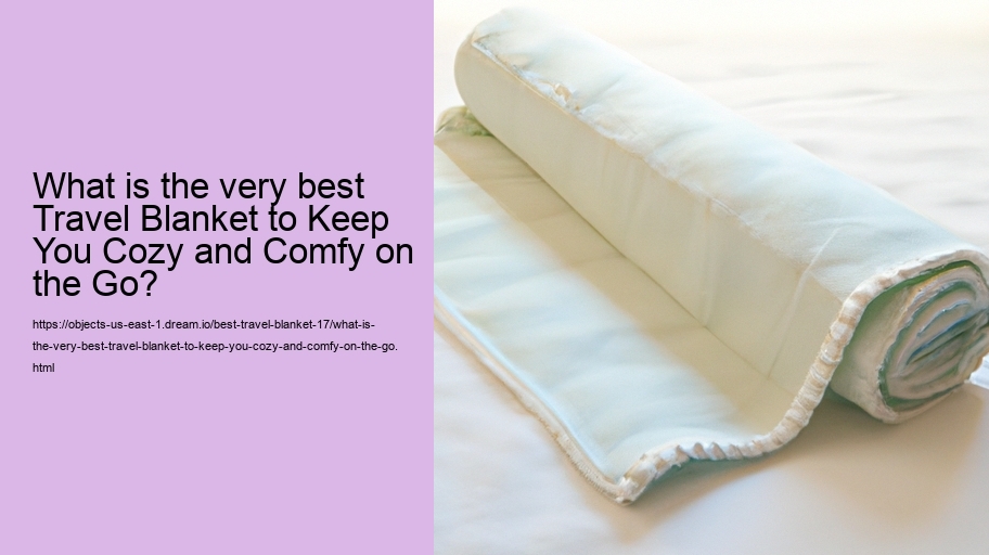 What is the very best Travel Blanket to Keep You Cozy and Comfy on the Go?